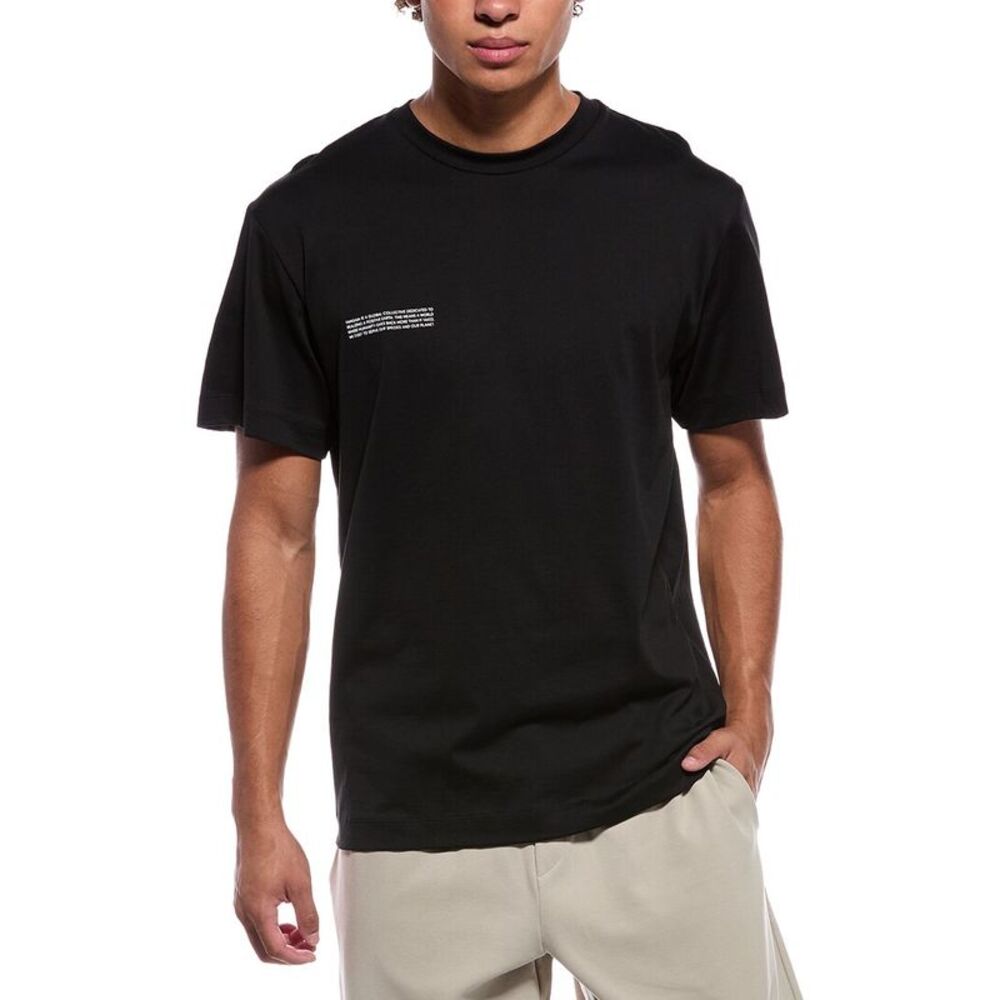 Pangaia Mens  Set Of 3 T-Shirt, Black